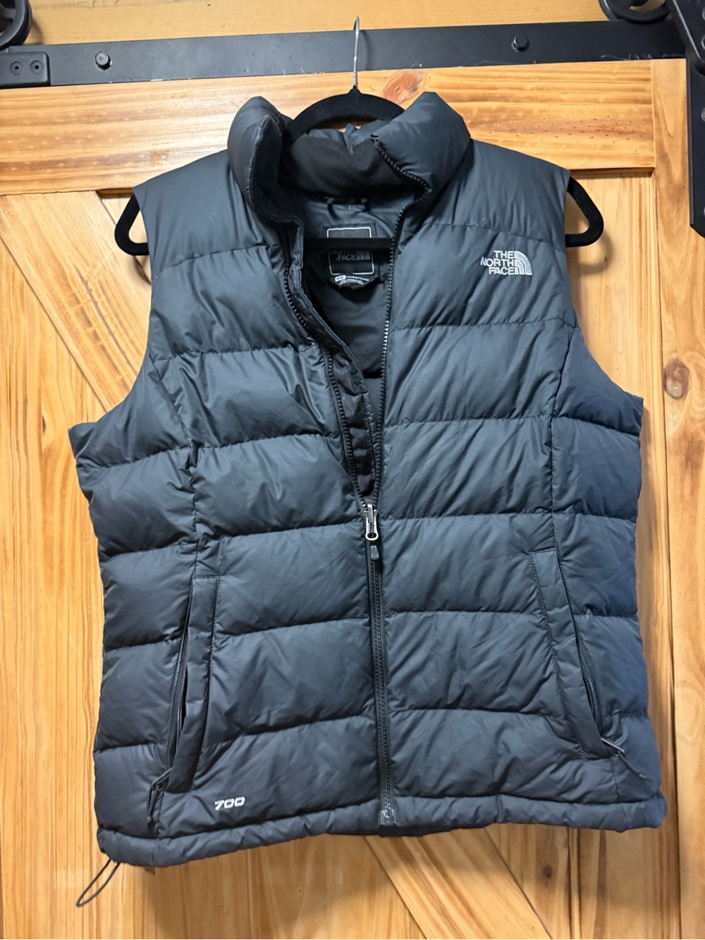 The North Face Women's Black 700 Down Puffer Vest